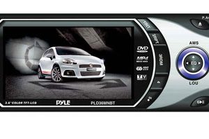 3.6" TFT Monitor w/DVD/VCD/MP3/CD Player & AM/FM /TV Tuner & USB Port/BT Wireless Function (RBPLD36MUB)