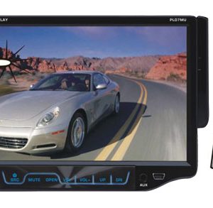 7'' Single DIN TFT Touch Screen DVD/MP3/MP4/CD-R/USB/SD/AM/FM/RDS Receiver (RBPLD7MU)