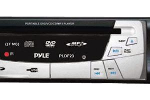 Universal Mount Mobile DVD/MP4/VCD/WMA/CD/CD-R/CD-RW Player w/FM Modulator (RBPLDF23)