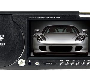 Pyle-View Series 7'' TFT Left Side Sunvisor DVD (Black) (RBPLDVSL7B)