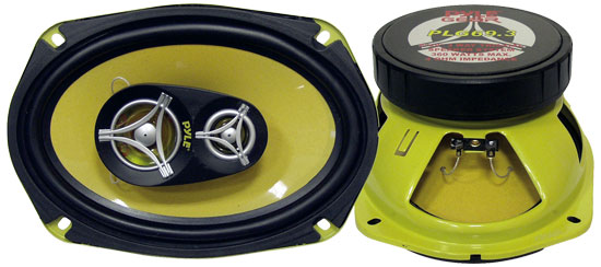 6'' x 9'' 360 Watt Three-Way Speakers (PLG69.3)