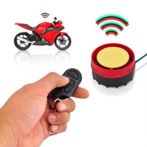 Watch Dog Motorcycle Vehicle Alarm Security System, Includes (2) ECU Control Transmitters, Anti-Hijack Engine Immobilization, High-Power Piezo Speaker (PLMCWD15)