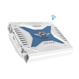 Elite Series Waterproof Bluetooth Amplifier, Bridgeable 1000 Watt 4-Channel Amp (PLMRA430BT)