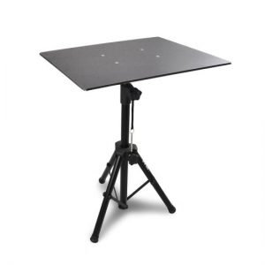 Universal Laptop Notebook Computer DJ Equipment Studio Stand Mount Holder, Height Adjustable (PLPTS3)