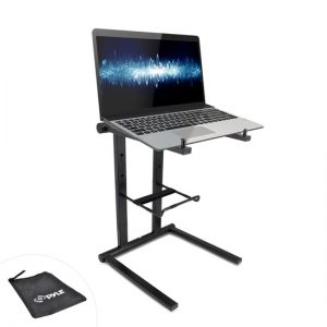 Universal Portable Foldable Professional DJ Laptop Stand with Second Accessory Tray (PLPTS35)