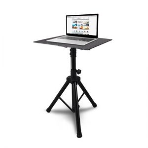 Universal Laptop Notebook Computer DJ Equipment Studio Stand Mount Holder, Height Adjustable (PLPTS4)