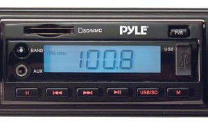 AM/FM-MPX MP3 Shaft Style Dual Knob Radio w/USB/SD/AUX-In (RBPLR22MPF)