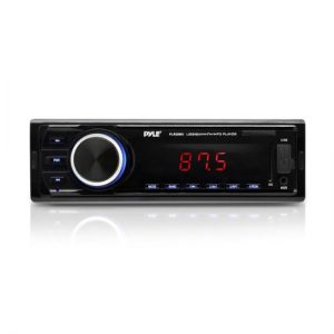 In-Dash Stereo Radio Headunit Receiver, MP3/USB/SD Readers, AUX (3.5mm) Input, Single DIN (PLR29MU)