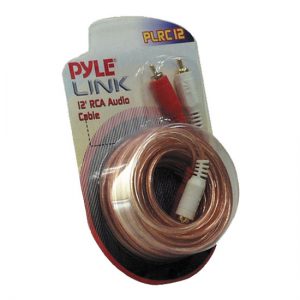 12ft Stereo RCA Cable (PLRC12)