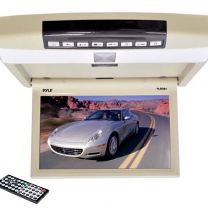 9.4'' Flip Roof Mount Monitor & DVD Player with Wireless FM Modulator, IR Transmitter, USB Flash & SD Card Compatible (PLRD94)