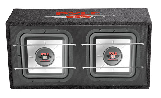 Dual 10'' 1000 Watts Subwoofer Enclosure (PLSQBS102)