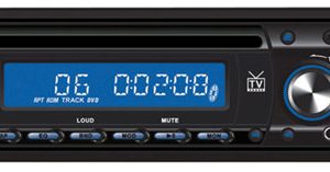 In-Dash Detachable Face Mobile DVD/CD/MP3 Player w/AM/FM Radio and TV Tuner (RBPLTD163)