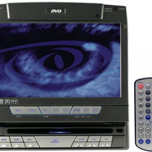 7'' Motorized In-Dash AM/FM-MPX/TV Monitor DVD Player w/Touch Screen Control (RBPLTDN70)