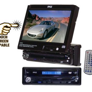 Touch Screen 7'' Motorized TFT/ LCD Monitor w DVD/ CD/ MP3 Player & AM/ FM (RBPLTS75)