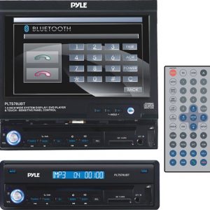 7'' Motorized Touch Screen TFT/LCD Monitor With DVD/CD/MP3/AM/FM/Bluetooth (RBPLTS78UBT)