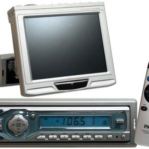 In-Dash Motorized Flip-Up 5.6'' LCD Monitor & AM/FM TV Tuner (RBPLTV56R)