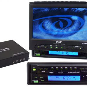 In-Dash Radio w/Motorized Pull-Out 6.5'' Monitor and AM/FM TV Tuner (RBPLTV65R)