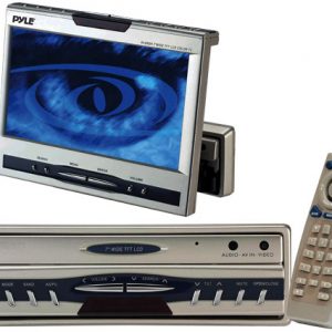7'' Motorized In-Dash TFT-LCD Monitor w/AM/FM TV Tuner & CD Changer Controls (RBPLTV7R)