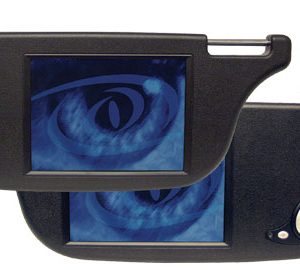 Pair of 7'' TFT Sun Visor Monitors Black (RBPLVS7BK)
