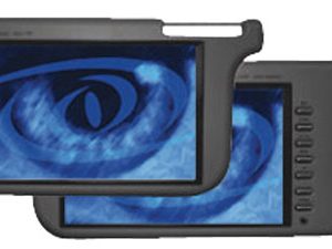 Pair of Black Sunvisor/ 9'' TFT LCD Monitor (RBPLVS9BK)