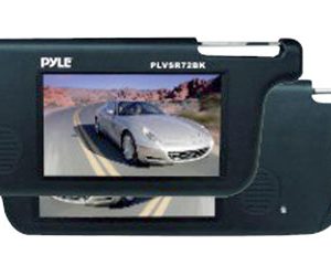 Pair of 7'' TFT/LCD Left & Right Sun Visor Monitors (Black) (RBPLVS92BK)