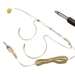 Omni-directional Head Worn Microphone (3.5mm / 1/4'' Connectors) (PMHM2)