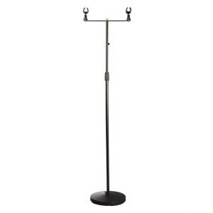 Universal Dual-Holding Microphone Stand - Height  Adjustable (PMKS18)