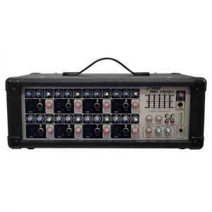 200 Watt 8 Channel Powered PA Mixer/Amplifier (RBPMX801)