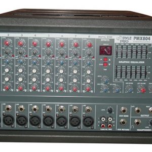 8-Channel 400 Watt Powered PA Mixer/Amplifier (PMX804)