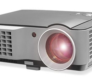 Widescreen LED Projector with up to 140-Inch Viewing Screen, Built-In Speakers, USB Flash Reader & Supports 1080p (PRJD902)