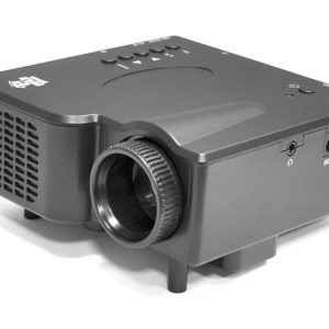 Pyle Portable Multimedia Gaming Mini Projector with HDMI, AV, VGA Inputs, SD Memory Card and USB Flash Readers, Works with Laptop, PC, DVD, Gaming Consoles, etc. (PRJG45)