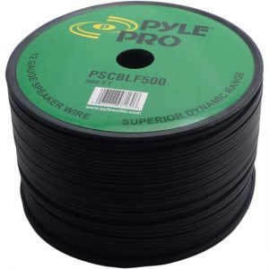 500Ft 12 AWG Spool Speaker cable With Rubber Jacket (PSCBLF500)