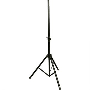 Universal Speaker Stand Mount Holder, Height Adjustable, 6.5' Ft. (PSTND4)