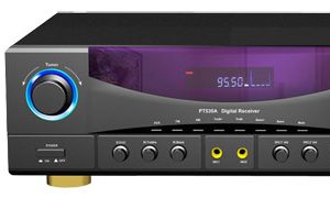 Two Channel 350 Watts Built-In AM/FM Radio Amplifier Receiver (PT530A)