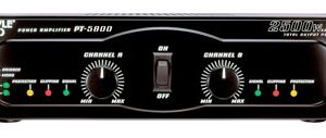 2500 Watt x 2 Bridgeable Power Amplifier (RBPT5800)