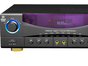 7.1 channel 350 Watts Build-In AM/FM Radio /USB/SD card HDMI Amplifier Receiver (PT980AUH)