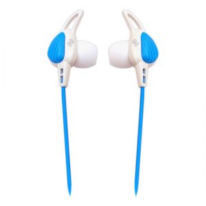 Surf Sound Waterproof Marine Headphones Earbuds compatible w/ MP3 players & iPods (Color White) (PWP15W)
