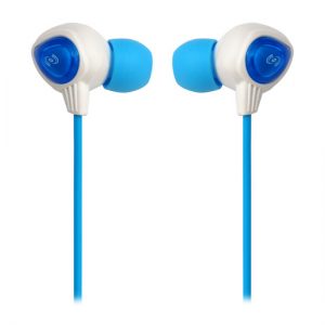 Surf Sound Waterproof Marine Headphones Earbuds compatible w/ MP3 players & iPods (Color White) (PWP25W)