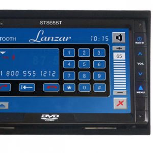 6.5" In-Dash Double Din TFT LCD CD/DVD/Mp3//USB/AM/FM-MPX Radio Touch Screen Built-In Bluetooth (RBSTS65BT)