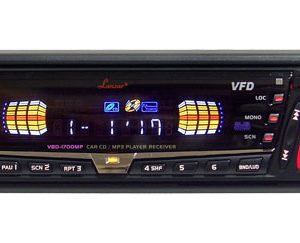 Motorized Slide Down AM/FM-MPX Compact Disc Player w/MP3 Playback (RBVBD1700MP)