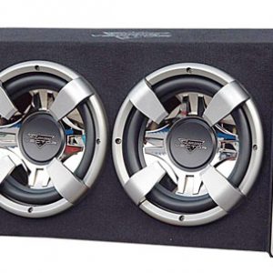 Vector 2000 Watts Dual 10'' Slim Designed Bass Box Enclosure (VCHB210)
