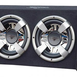 Vector 2400 Watts Dual 12'' Slim Designed Bass Box Enclosure (RBVCHB212)