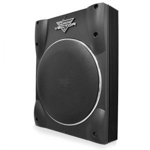 Vector 8'' Ultra Slim 600 Watt  High Power Amplified Subwoofer Enclosure (RBVCTBS8)