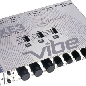 Vibe Half DIN In-Dash 3 Way Electronic Crossover/5 Band Equalizer (RBVIBEXE3)