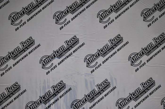 American Bass Sound Deadening 48 sq. ft. Super Bulk Kit 9 pcs 35"x20" AB5500