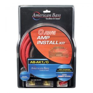 AMPLIFIER WIRING KIT 0 GAUGE AMERICAN BASS AK1/0