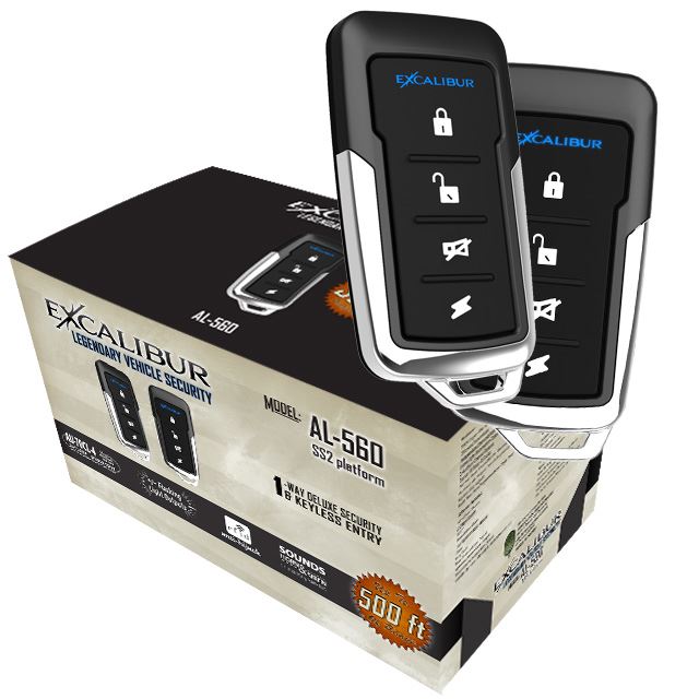 Excalibur 1 Way Keyeless entry & security system AL560 - Image 2
