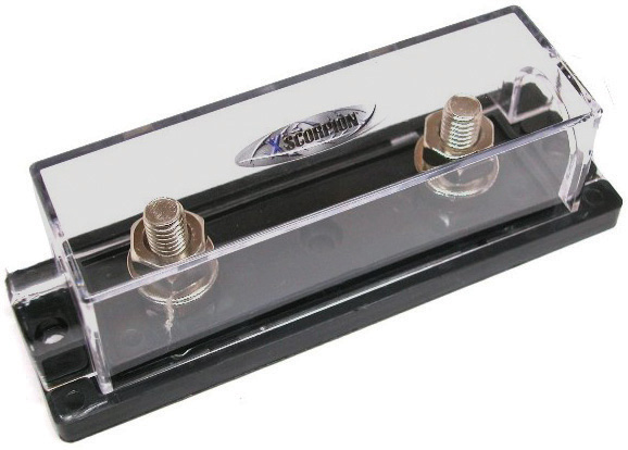 Xscorpion Platinum 0/2/4Ga In & Out Fuse Holder ANL1010P