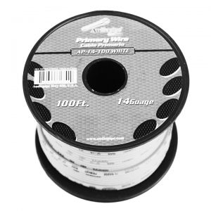 Audiopipe 14 Gauge 100Ft Primary Wire white AP14100WH