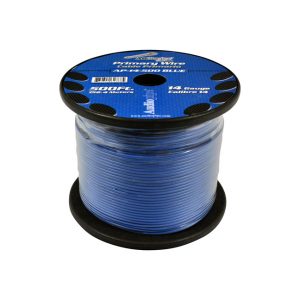 Audiopipe 14 Gauge 500Ft Primary Wire Blue AP14500BL